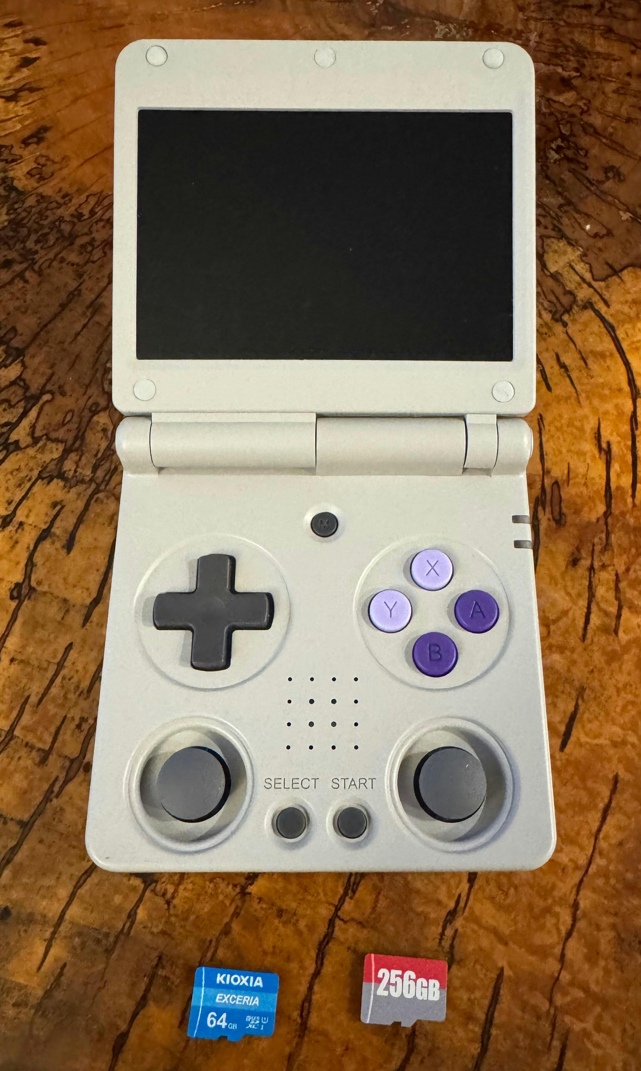 ANBERNIC RG34XXSP Retro Flip Console de jogos portátil 3.4 tela IPS