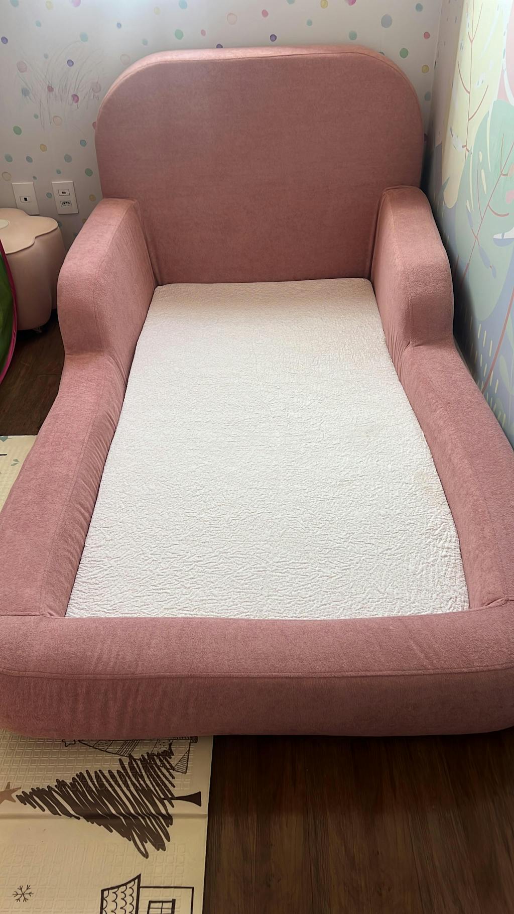 Cama Montessoriana Solteiro - Rosa | Little Duck