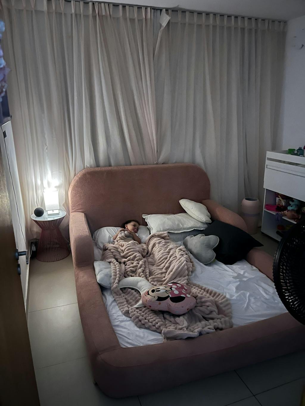 Cama Montessoriana Casal - Rosa | Little Duck