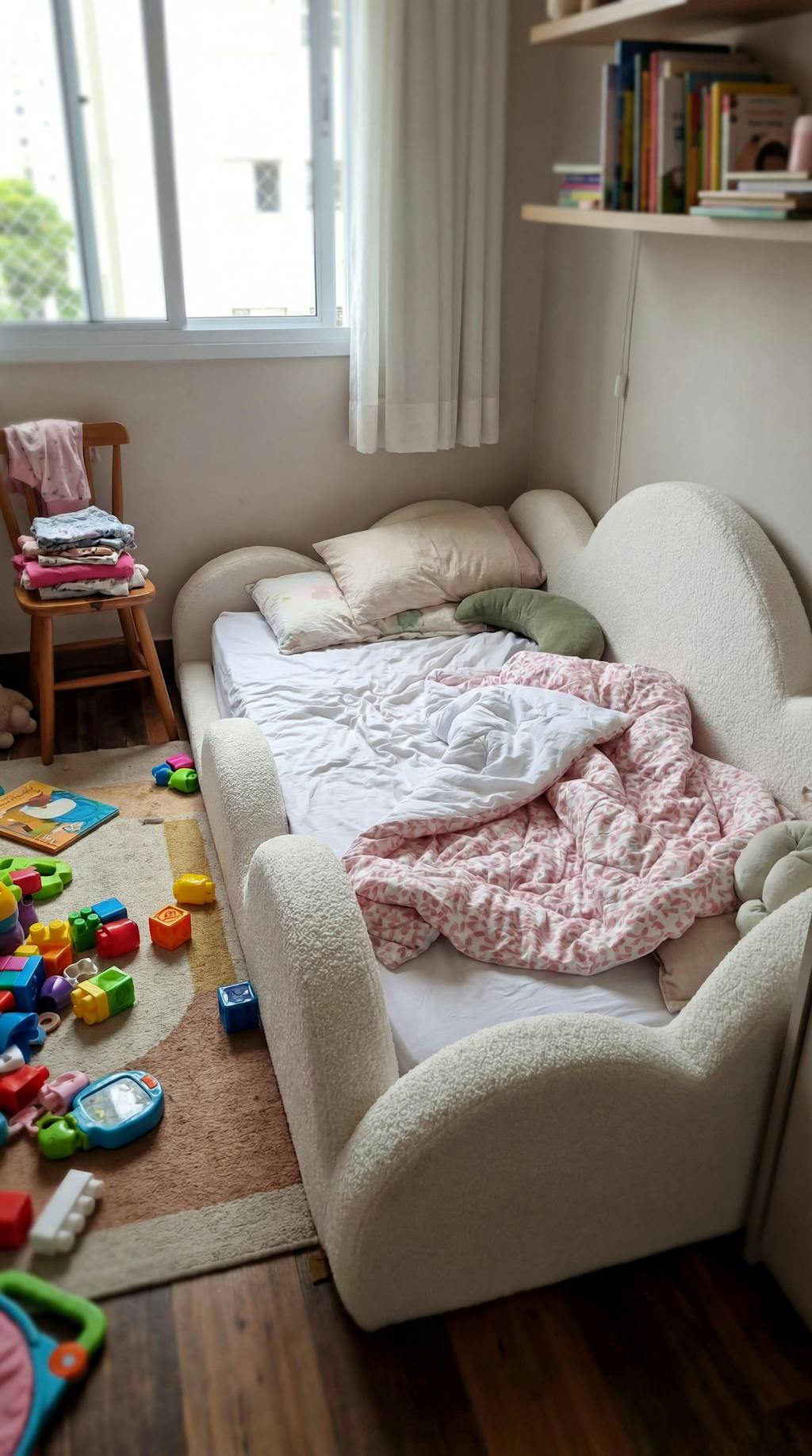 Cama Montessoriana Nuvem - Branco | Little Duck