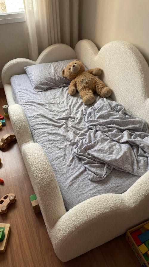 Cama Montessoriana Nuvem - Branco | Little Duck