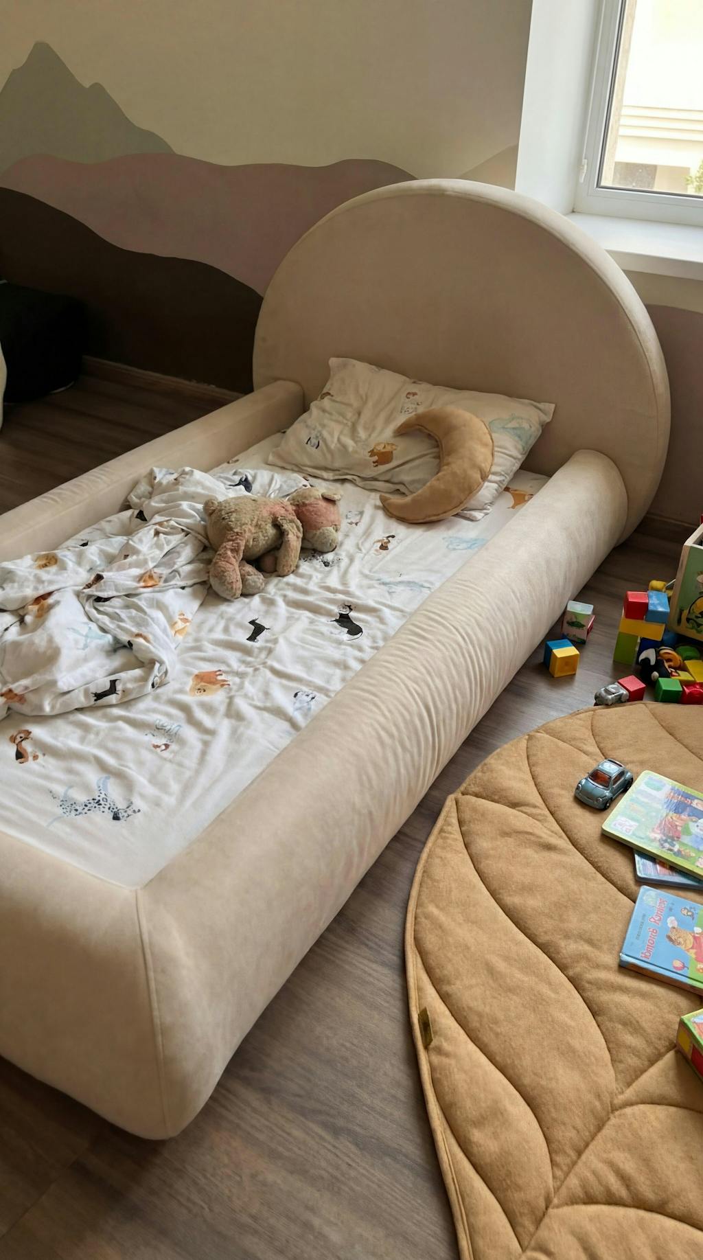 Cama Montessoriana Sol - Rosa | Little Duck