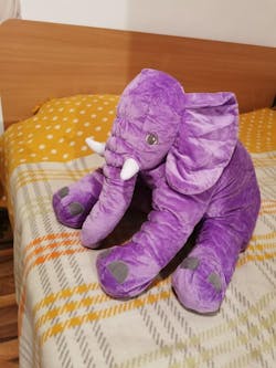 Baby Elephant Plush Pillow