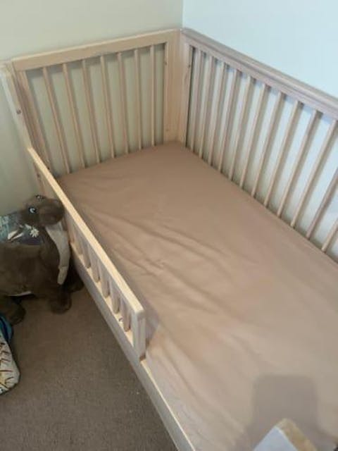 Cot Waterproof Sheet - Iced Chocolate