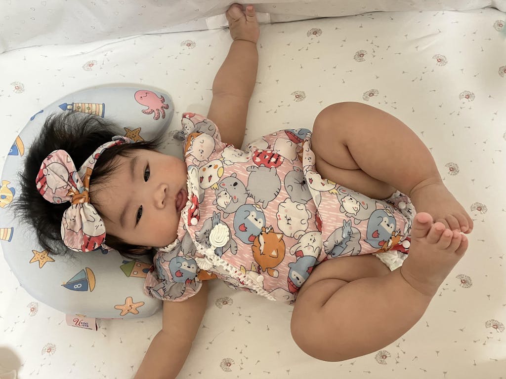 Singapore Souvenir Gift Purrfect Family Paws Baby Girl Pink Cats Cheongsam Bodysuit n Headwrap Set Family Wear 0821