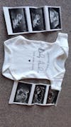 Baby Coming Soon Personalised Name & Date Baby Announcement Bodysuit