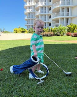 The Toddler Bag - Blue