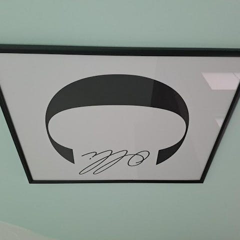 Personalisiertes Namensposter bunte Buchstaben