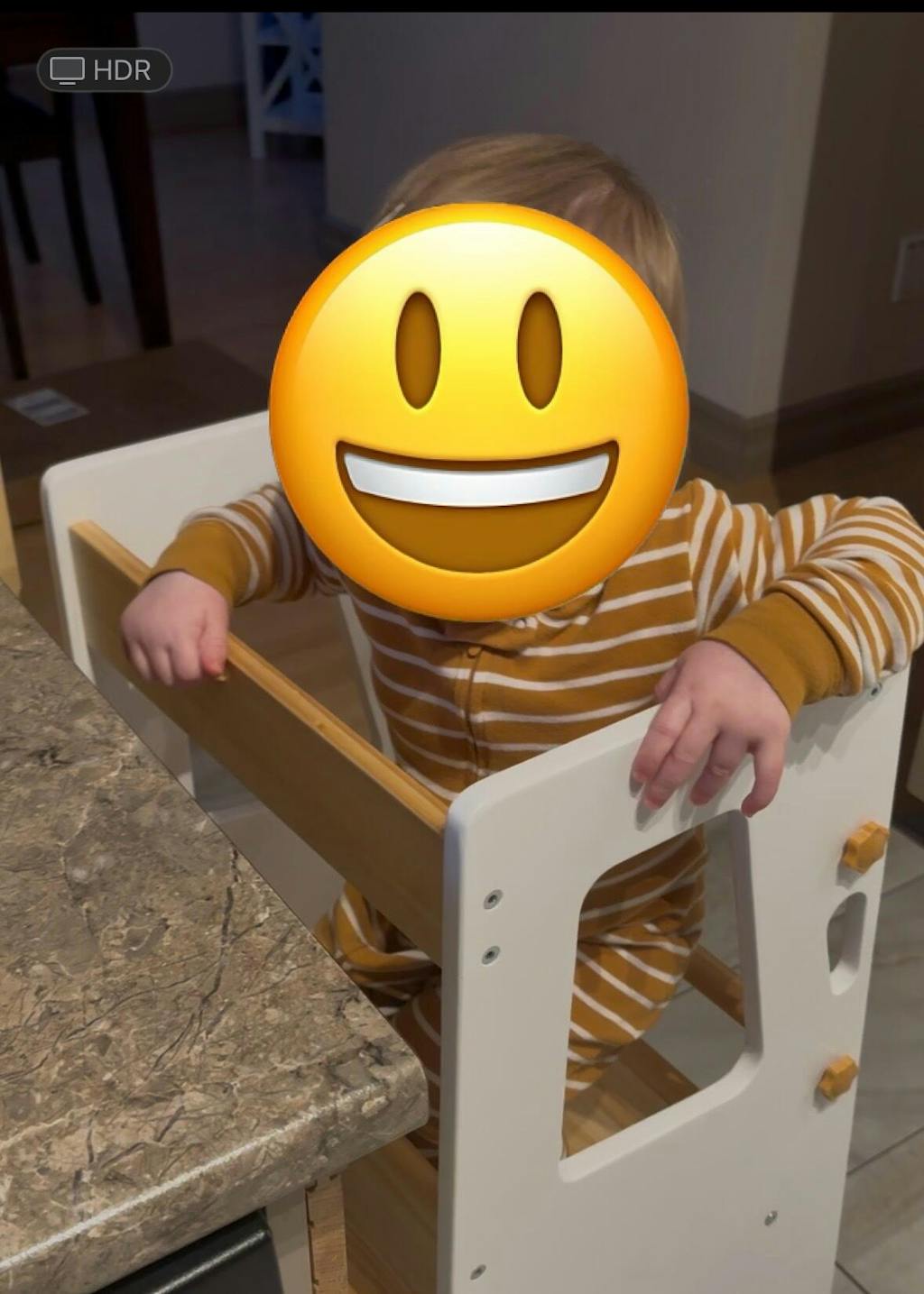 Learning Tower - Kitchen Helper Stool - White