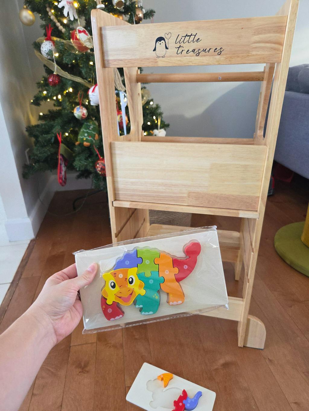 Learning Tower - Kitchen Helper Stool - All Natural