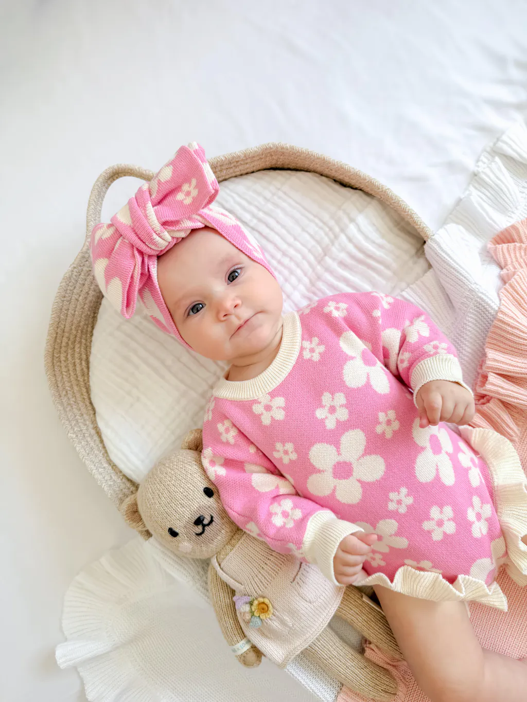 Violet Ruffle Romper