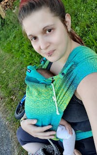 Didymos DidyKlick Hearts Malachite