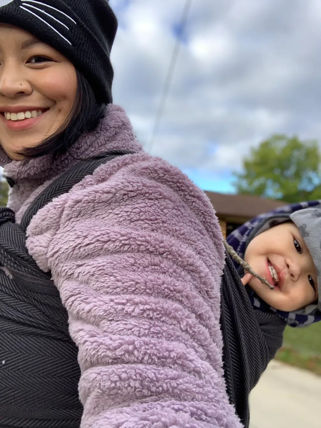 Lisca Obsidian Woven Wrap by Didymos - Little Zen One