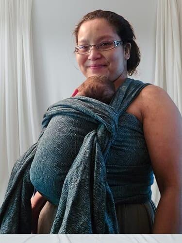 Didymos Woven Wrap Forest Glow | Organic Cotton – Little Zen One