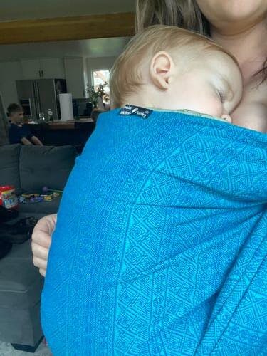 Prima Emerald Woven Wrap by Didymos | Little Zen One