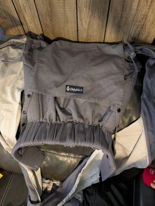 Graphite Toddler DidyKlick 4u Half Buckle by Didymos