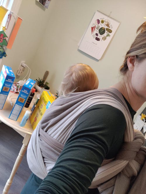 Cafe Latte Woven Wrap by Lennylamb