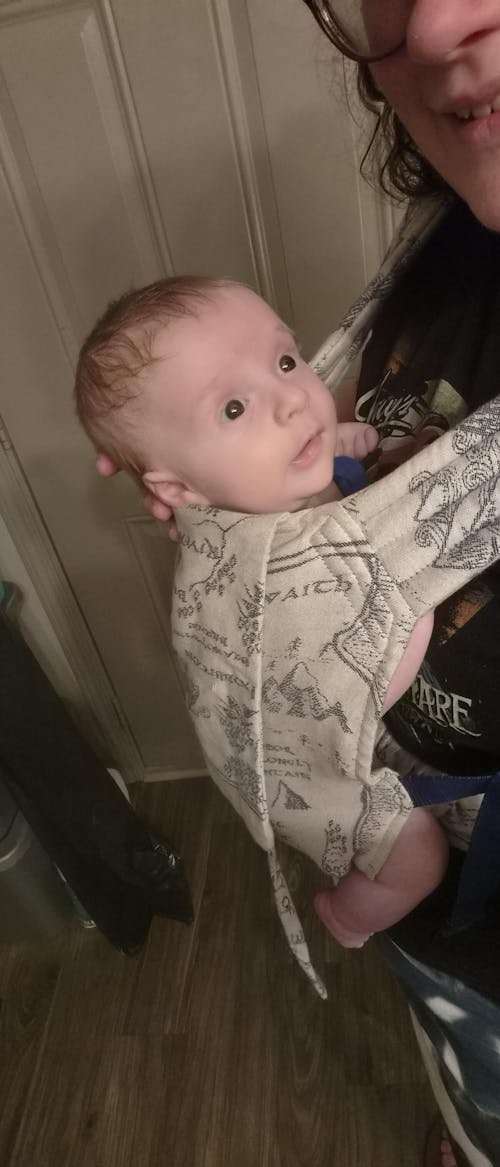 Realm of Middle-earth™ Ink Bairn Baby Carrier by Oscha