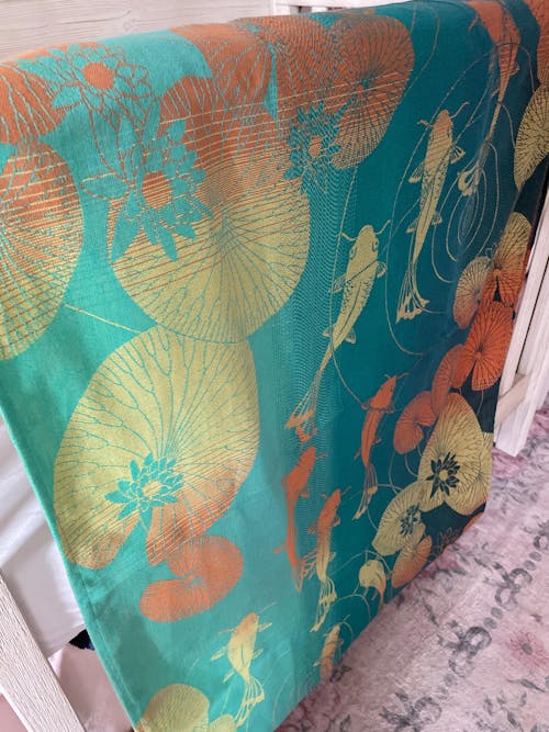 Koi Carp Woven Wrap by Oscha