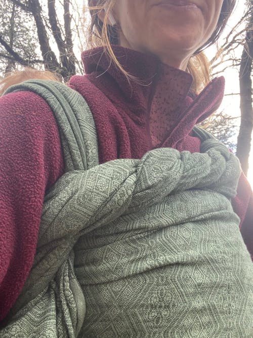 Whispering Woods linen Woven Wrap by Didymos