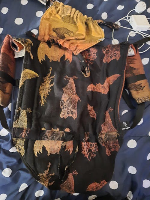 It's Bats Harvest Moon Toddler Onbuhimo PRO by LennyLamb