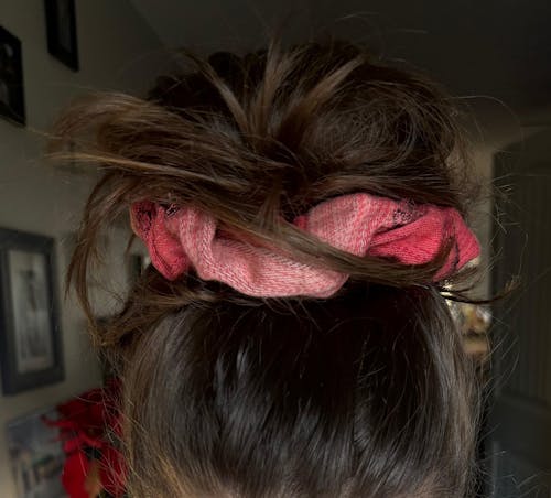 It's Bats Sunset Scrunchie by LennyLamb