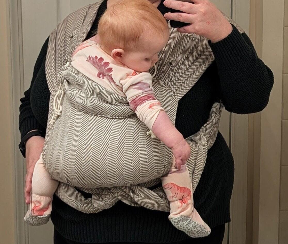 Lisca Pastell DidyTai Mei Tai by Didymos - Little Zen One