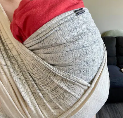 Prima Shades of Blue Tri-blend Woven Wrap by Didymos - Little Zen One