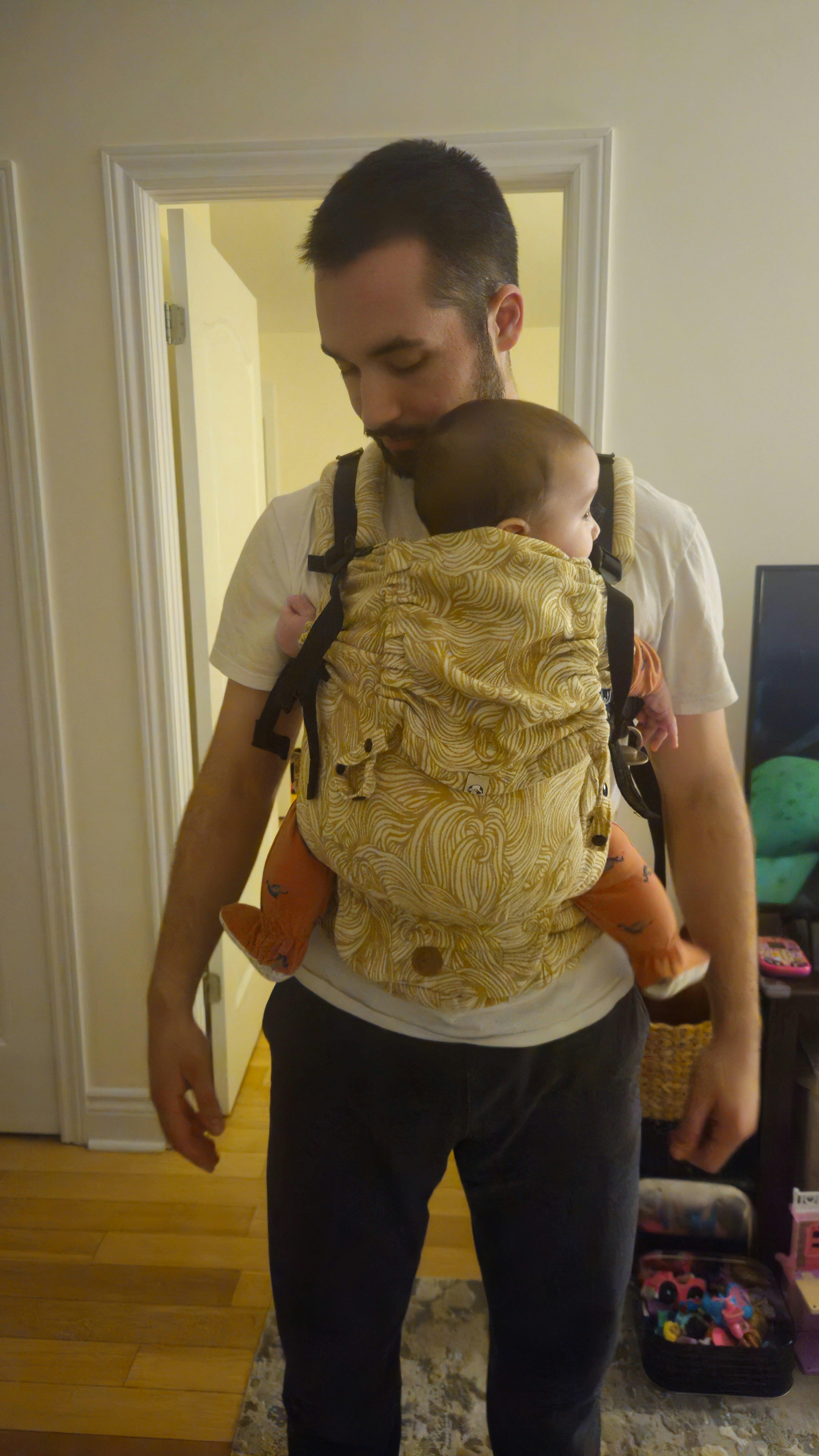babyページ LennyLamb Rapunzel Buckle Baby Carrier | Cotton – Little Zen One