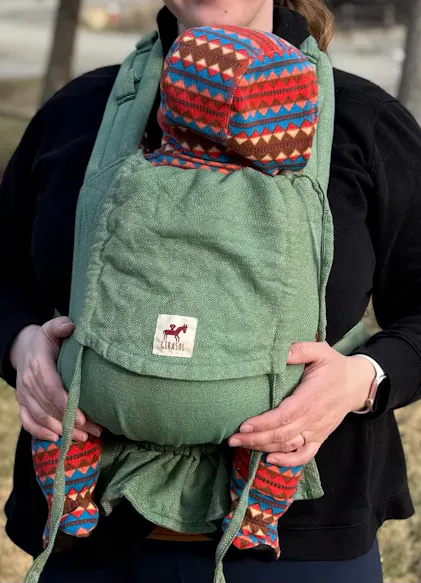 baby_miyuka Girasol Jewel Half Buckle Baby Carrier | Handwoven – Little Zen One