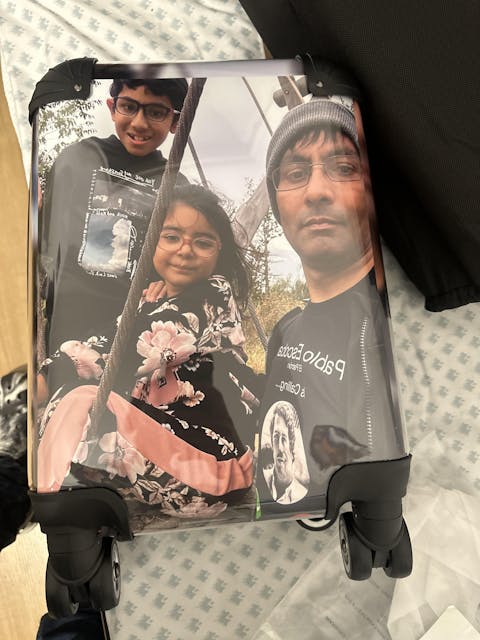 Upload Your Photo Suitcase