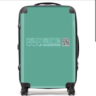 Custom Suitcase for Kelly Watts