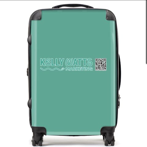 Custom Suitcase for Kelly Watts