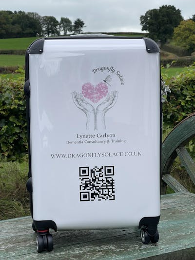 Personalised Business QR Code Suitcase