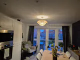 Lightsin Multi-tiered rattan pendant lamp