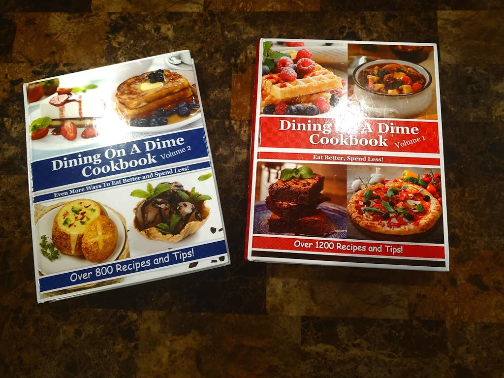 Dining On A Dime Cookbook, **Volume 2** PRINT BOOK {430 Pages} Living