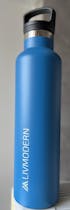 Livmodern Insulated Bottle with Infuser Lid-730ml-Crystal Teal Blue