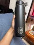 Livmodern Insulated Bottle with Spout Lid - 750ml - Black