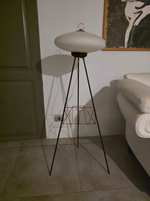 Lampada da terra Vintage 1950 -Top Lighting-