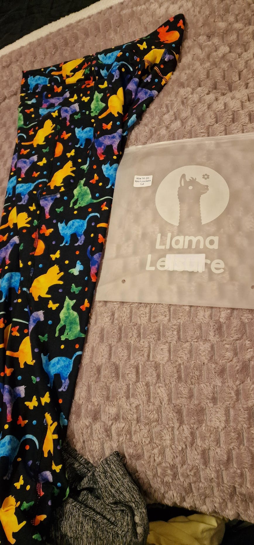 Rainbow Dragon Scales Leggings – Llama Leisure