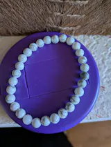 PULSERA DE HOWLITA 6MM