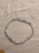 PULSERA DE MORGANITA 4MM