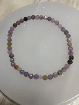 PULSERA DE PIEDRA UNICORNIO FACETADA 4MM