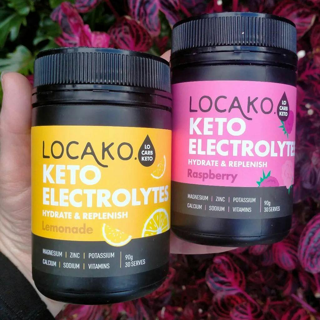 Keto Electrolytes Raspberry Locako