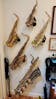 Locoparasaxo Wall-mounted Saxophone Stands