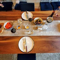 CLASSIC WALNUT RECTANGLE DINING TABLE