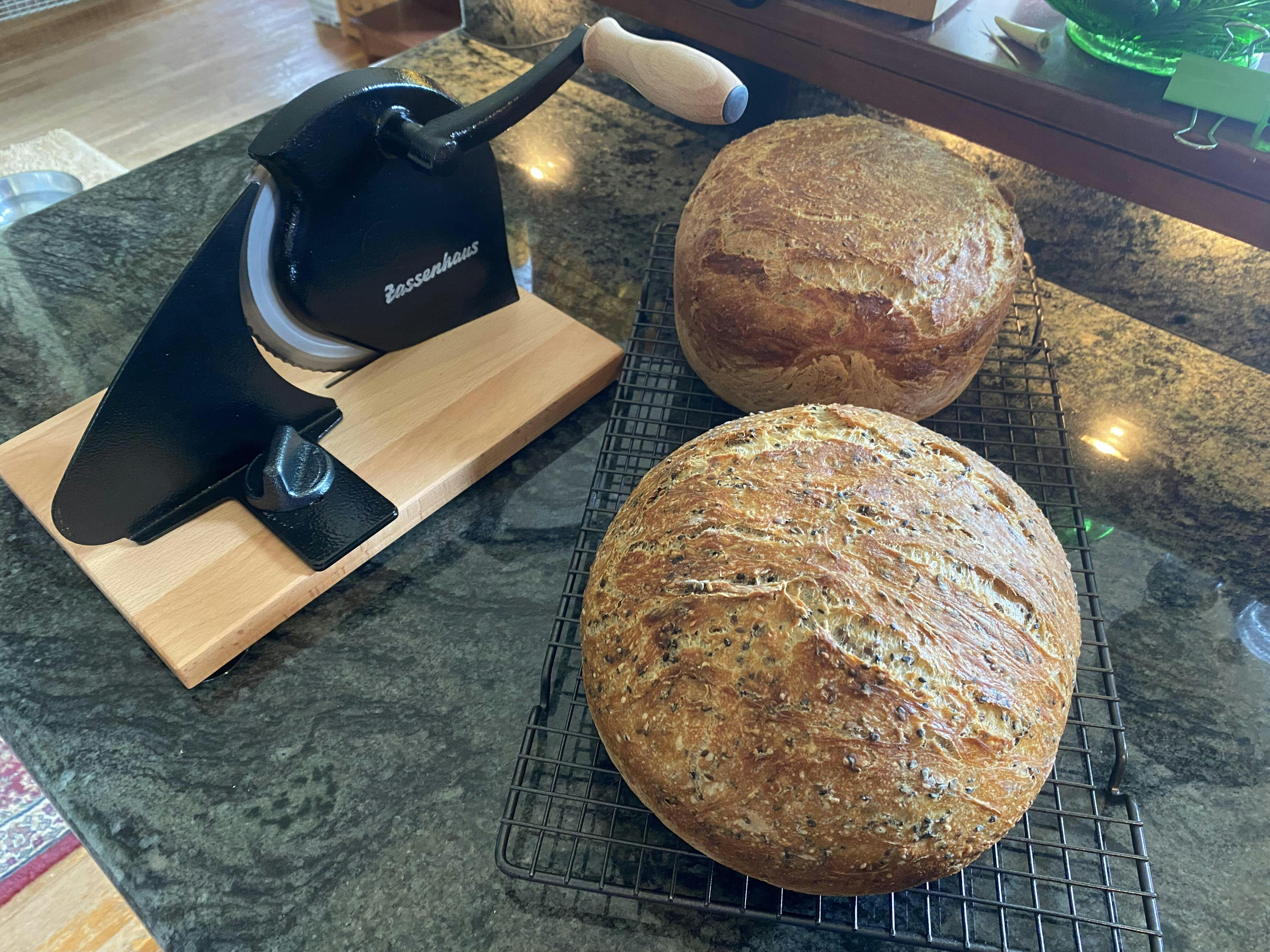 Zassenhaus Retro Hand Bread Slicer CLASSIC -Made in Germany