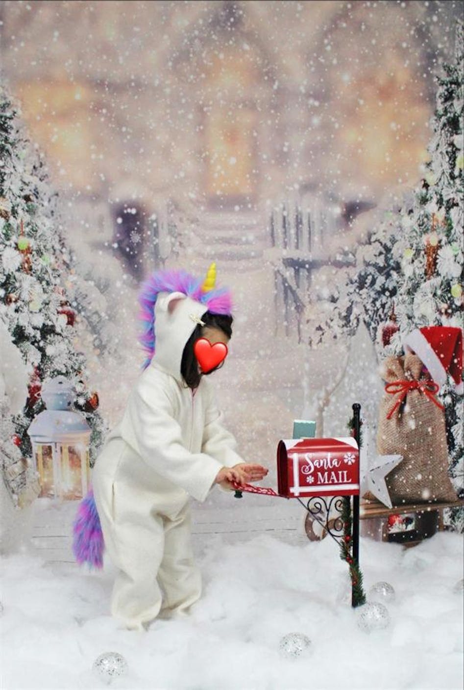 Lofaris Glitter Stars and Jingle-Bell Christmas Tree Backdrop | DIY Christmas Backdrop | Christmas Photo Backdrop | Winter Wonderland Backdrop