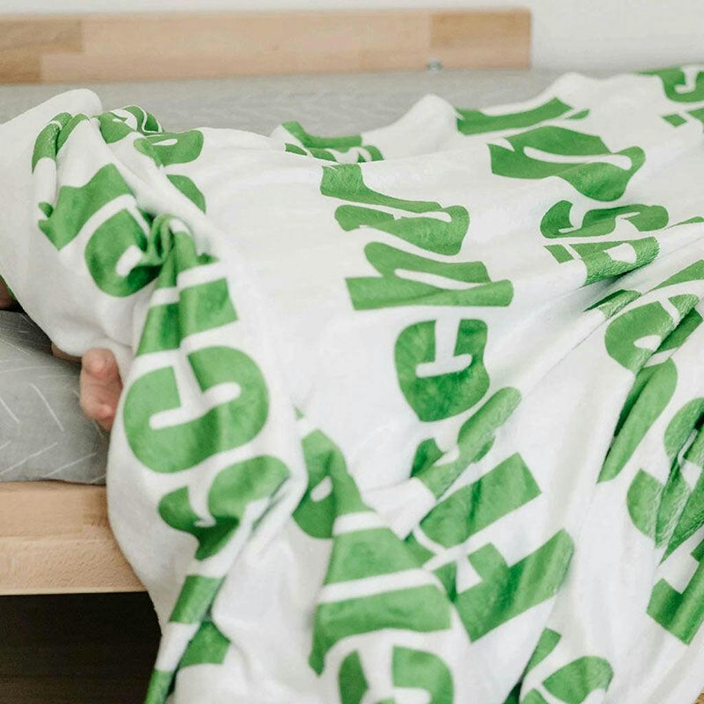 Lofaris Personalized Super Soft Name Family Blanket Personalized