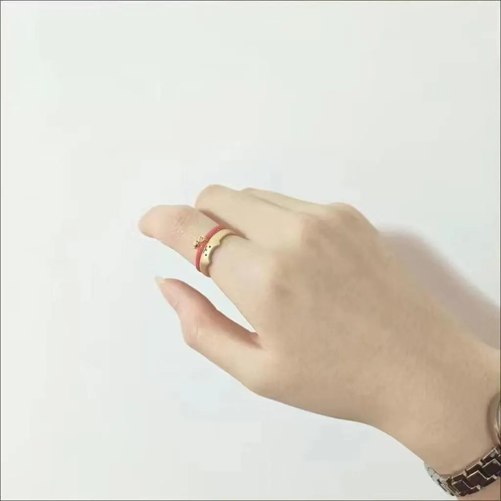 Cute Bear Matching Romantic Rings for Besties – Loforay